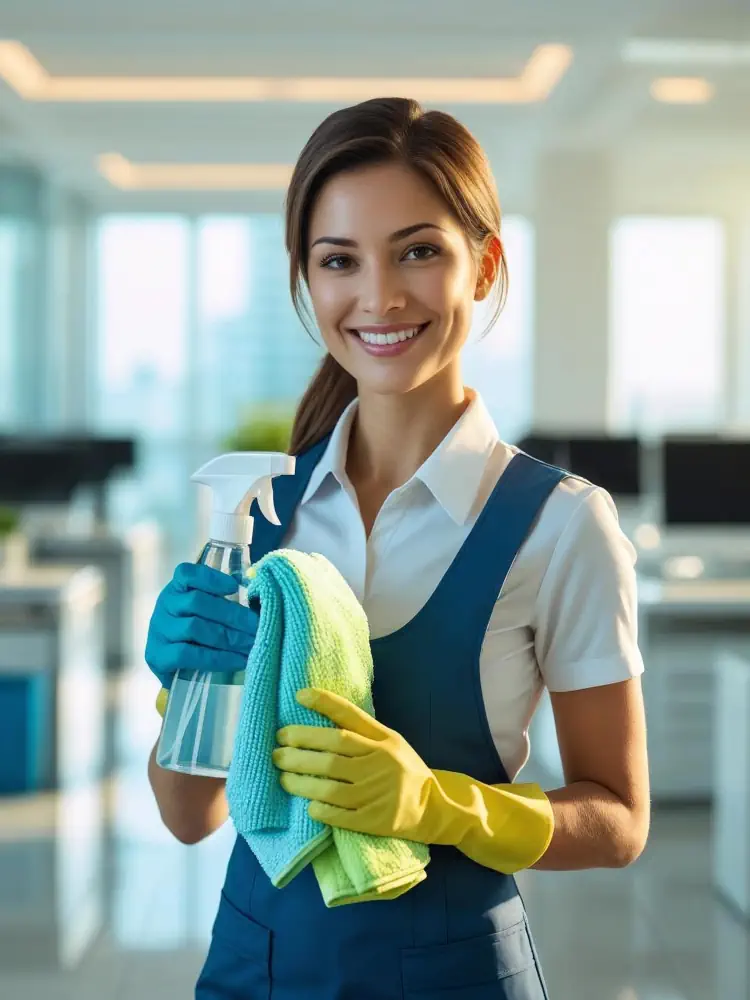 Agent de nettoyage professionnelle
