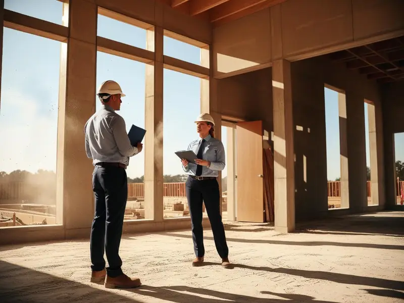 Représentation du Syndic lors d'une réunion de chantier