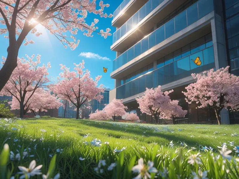 Tonte tardive au printemps dans les espaces verts